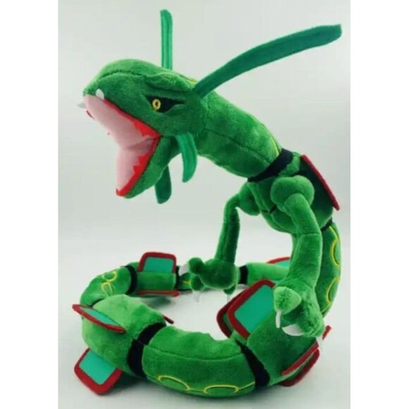 Pokémon Other - Pokémon Rayquaza 80cm New Soft Plush Stuffed Toy Pokemon